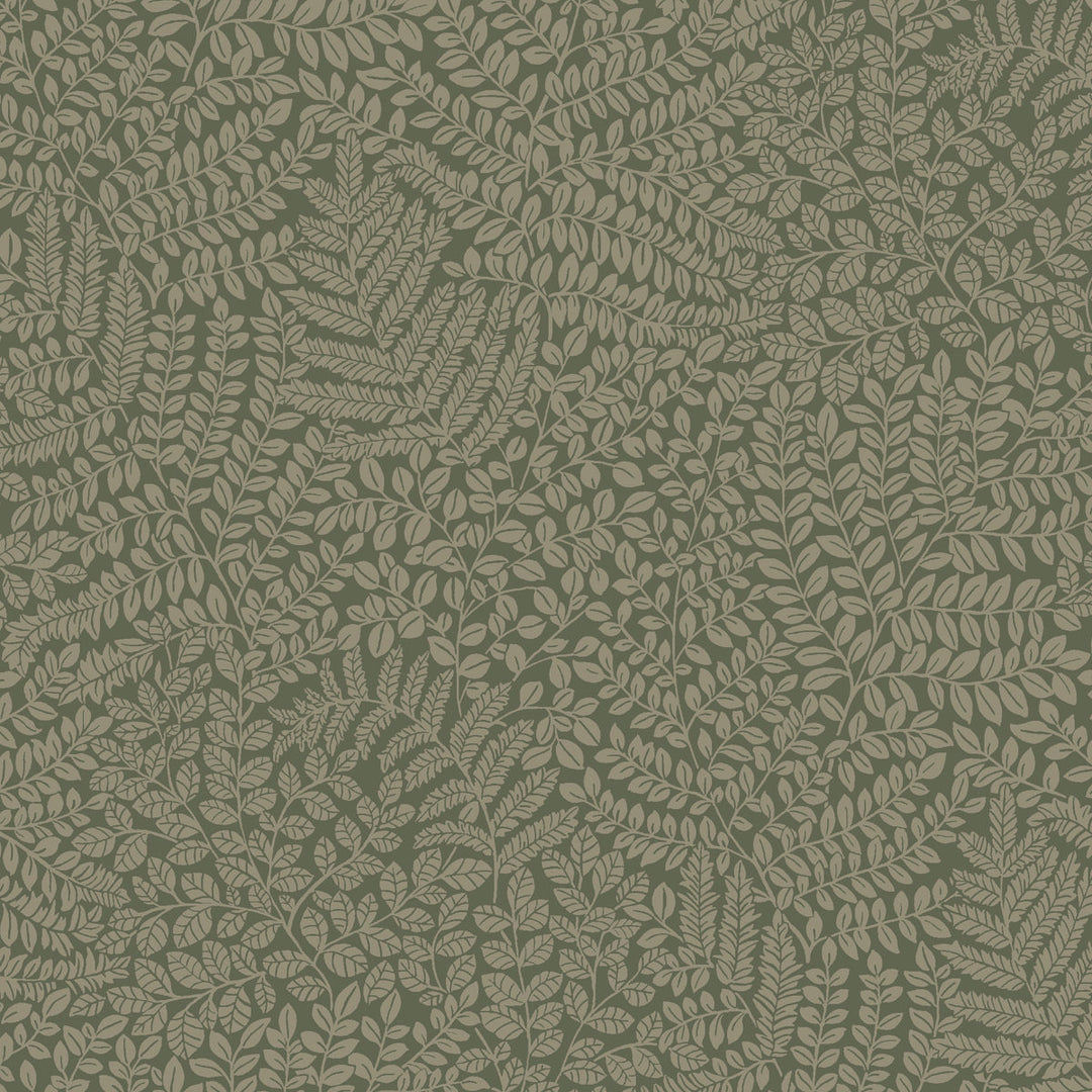 Bladverk - Spruce by Schumacher Wallcovering
