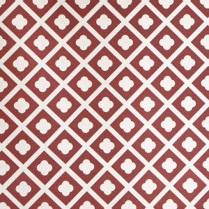 Jardin Dark Rust On Ecru by Lee Jofa Fabric