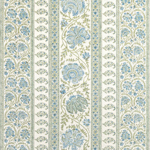 Indiennes Stripe Sea by Lee Jofa Fabric