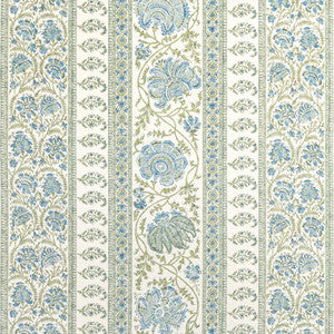 Indiennes Stripe Sea by Lee Jofa Fabric