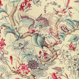 Greenfield Print Multi by Lee Jofa Fabric