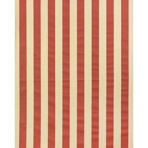 Avenue Stripe Crimson/Ecru 2022120.916.0 by Lee Jofa Fabric