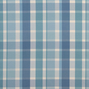 Fisher Plaid Capri/Sky 2023107.55.0 by Lee Jofa Fabric
