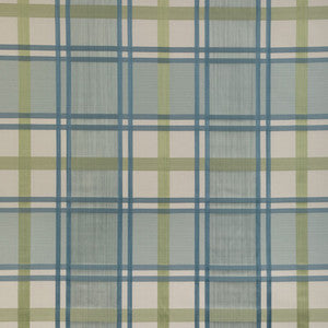 Davies Plaid Aqua/Leaf 2023109.353.0 by Lee Jofa Fabric