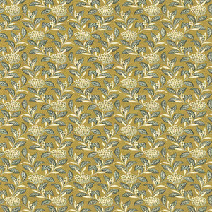 Ortensia Teal On Olive 2023133.353.0 by Lee Jofa Fabric