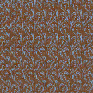 Wisteria Ii Blue Brown Ln 2023138.615.0 by Lee Jofa Fabric
