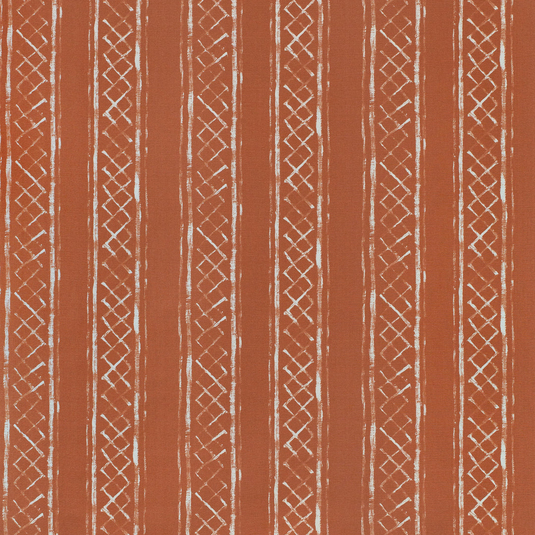 Milos Blotched Str - Terracotta By Lee Jofa Fabric