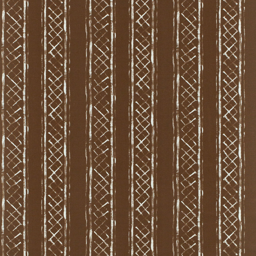 Milos Blotched Str - Brown By Lee Jofa Fabric