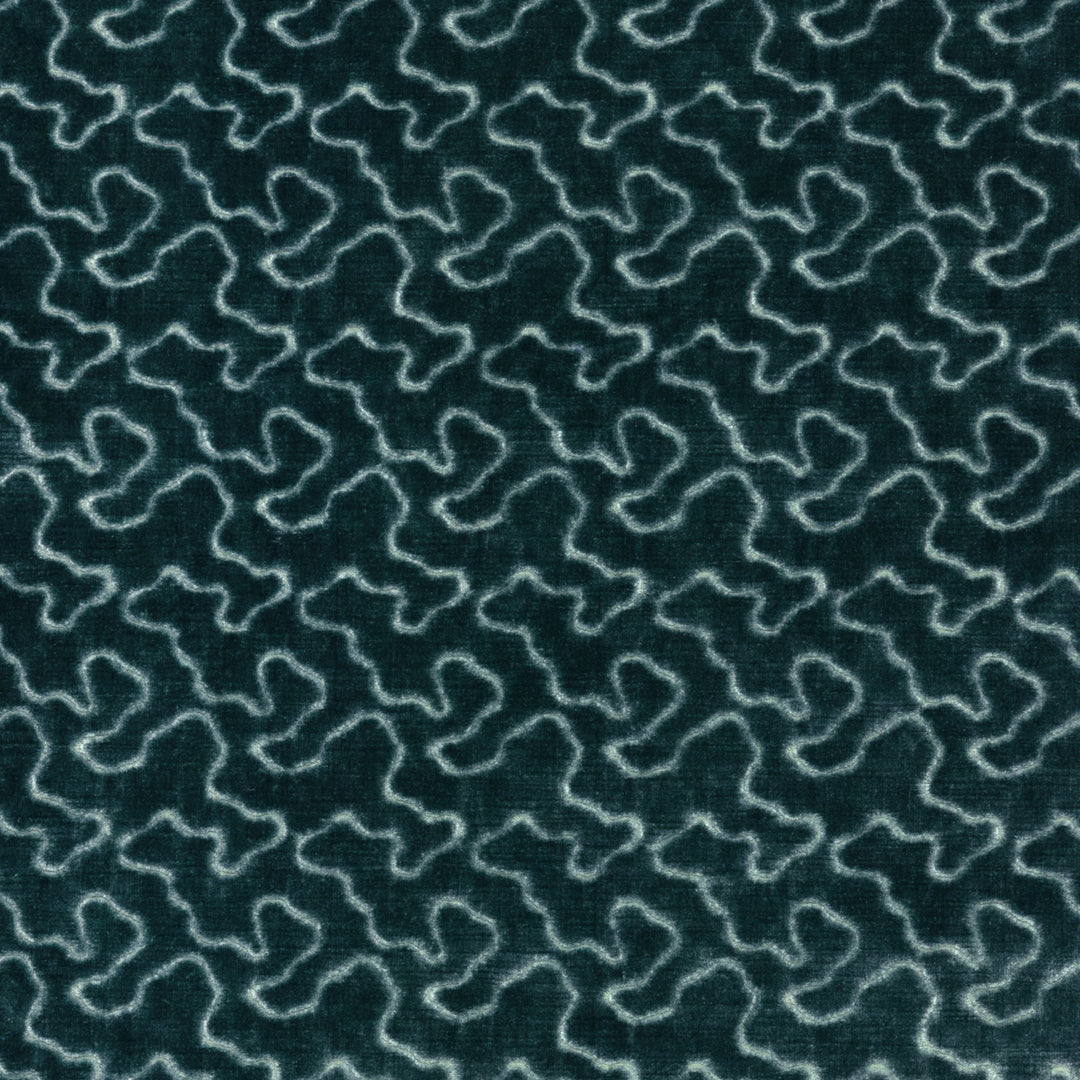Marlowe Velvet - Aqua By Lee Jofa Fabric
