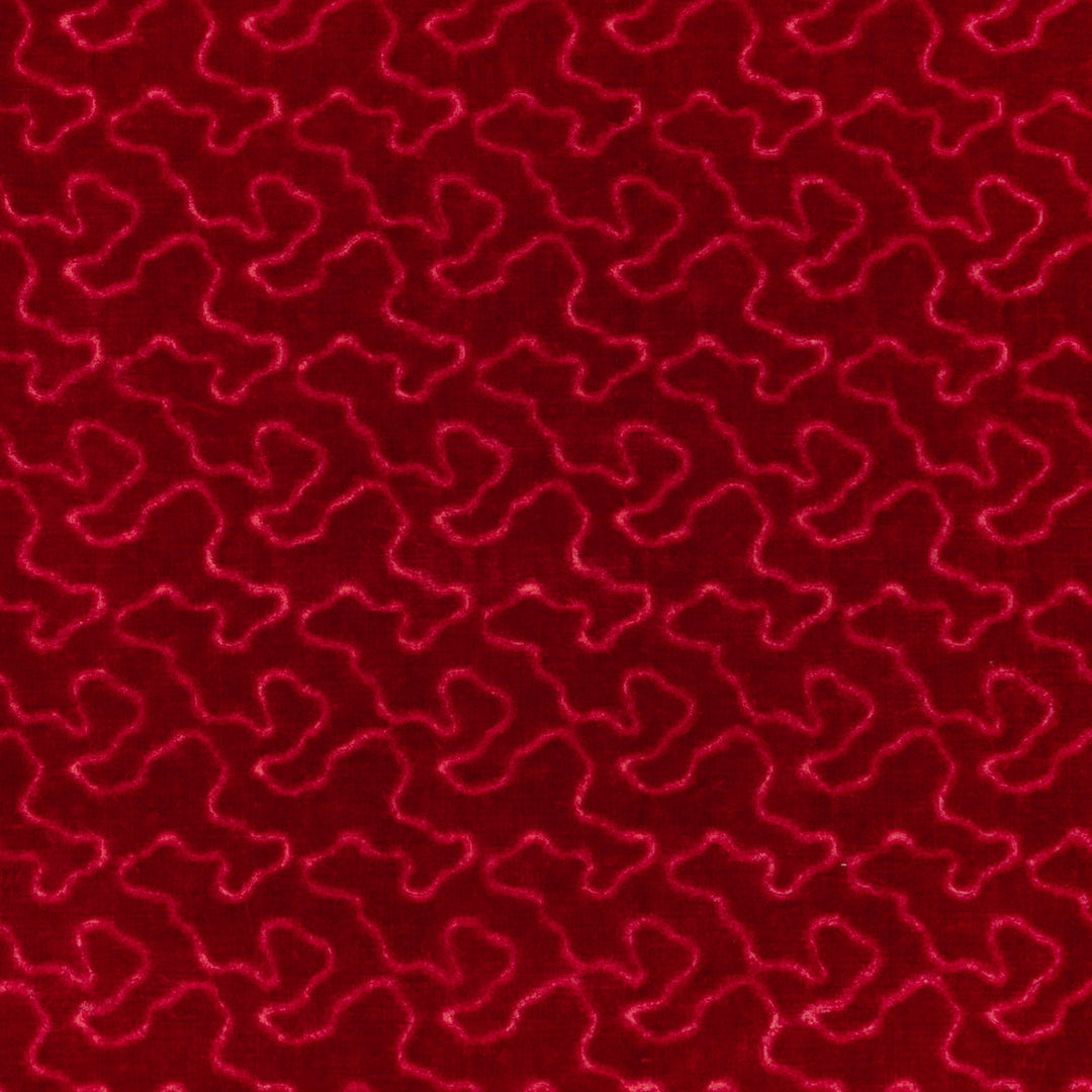Marlowe Velvet - Ruby By Lee Jofa Fabric