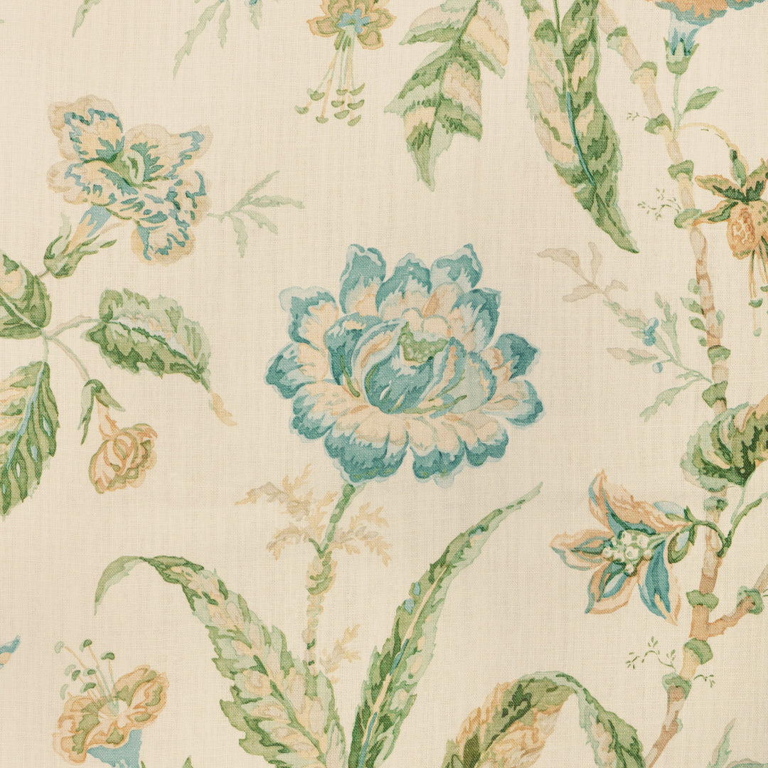 Rosemont Print - Aqua By Lee Jofa Fabric