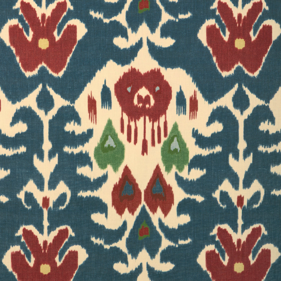 Marco Polo Ii - Navy/Red By Lee Jofa Fabric