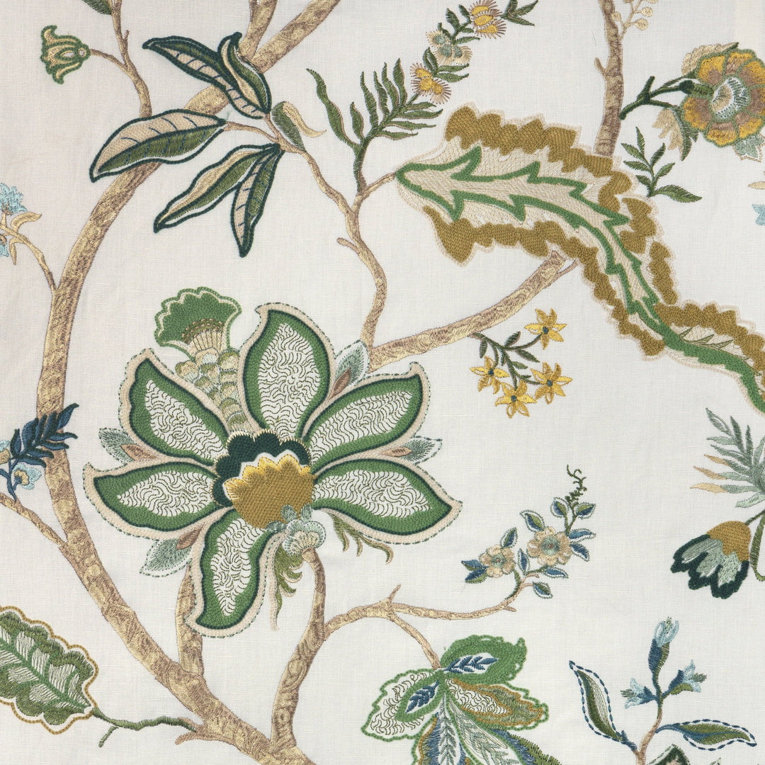 Windermere Emb - Green By Lee Jofa Fabric