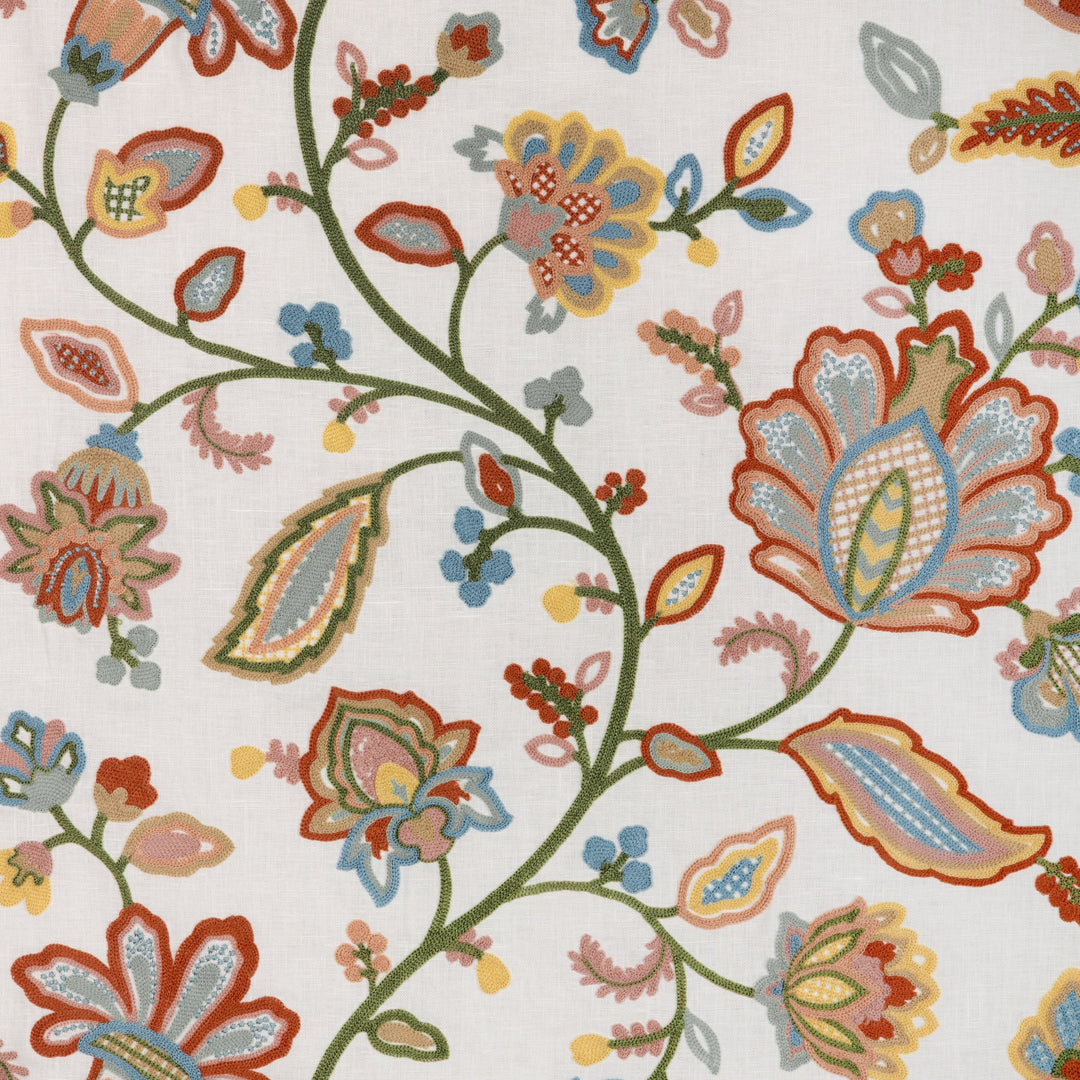 Westfield Emb - Ivory/Multi By Lee Jofa Fabric