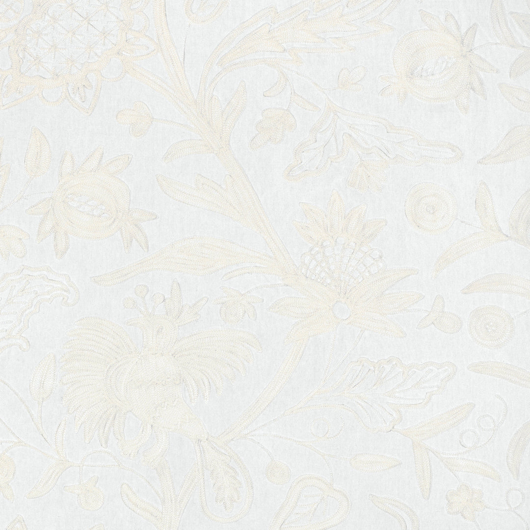 Folkland Emb - Ivory By Lee Jofa Fabric