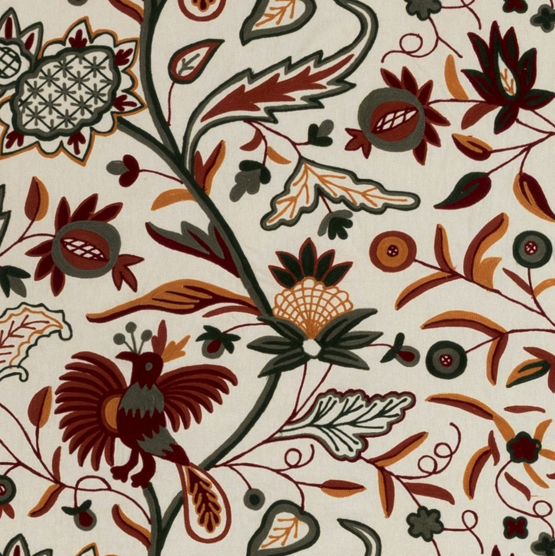 Folkland Emb - Antique By Lee Jofa Fabric