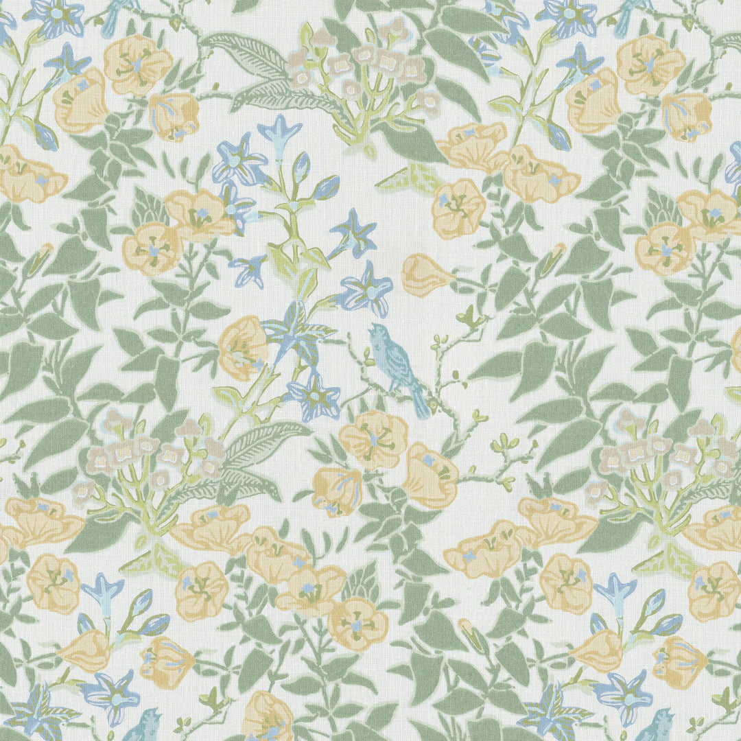 Plumeria Print - Straw By Lee Jofa Fabric