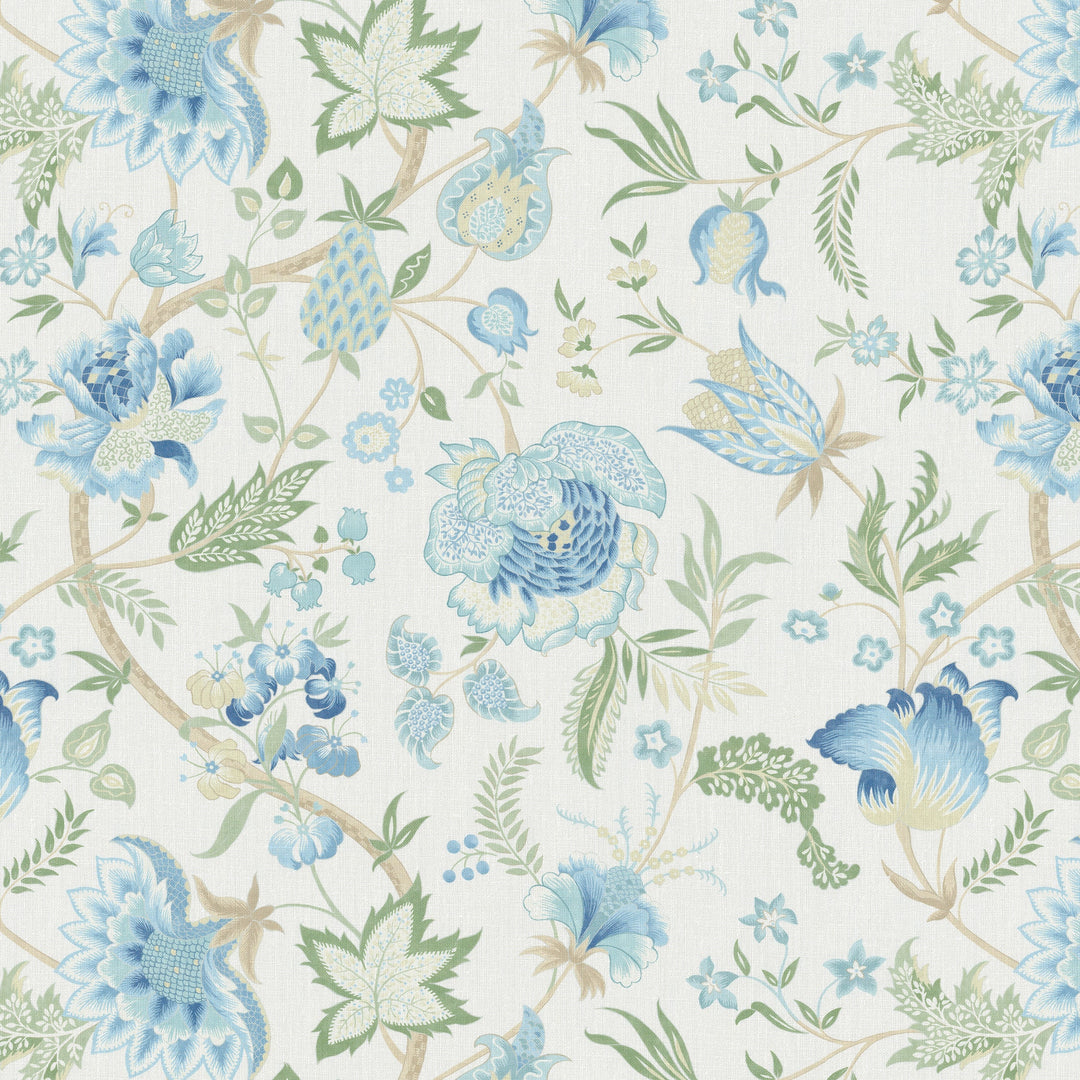Arundel Print - Blue By Lee Jofa Fabric