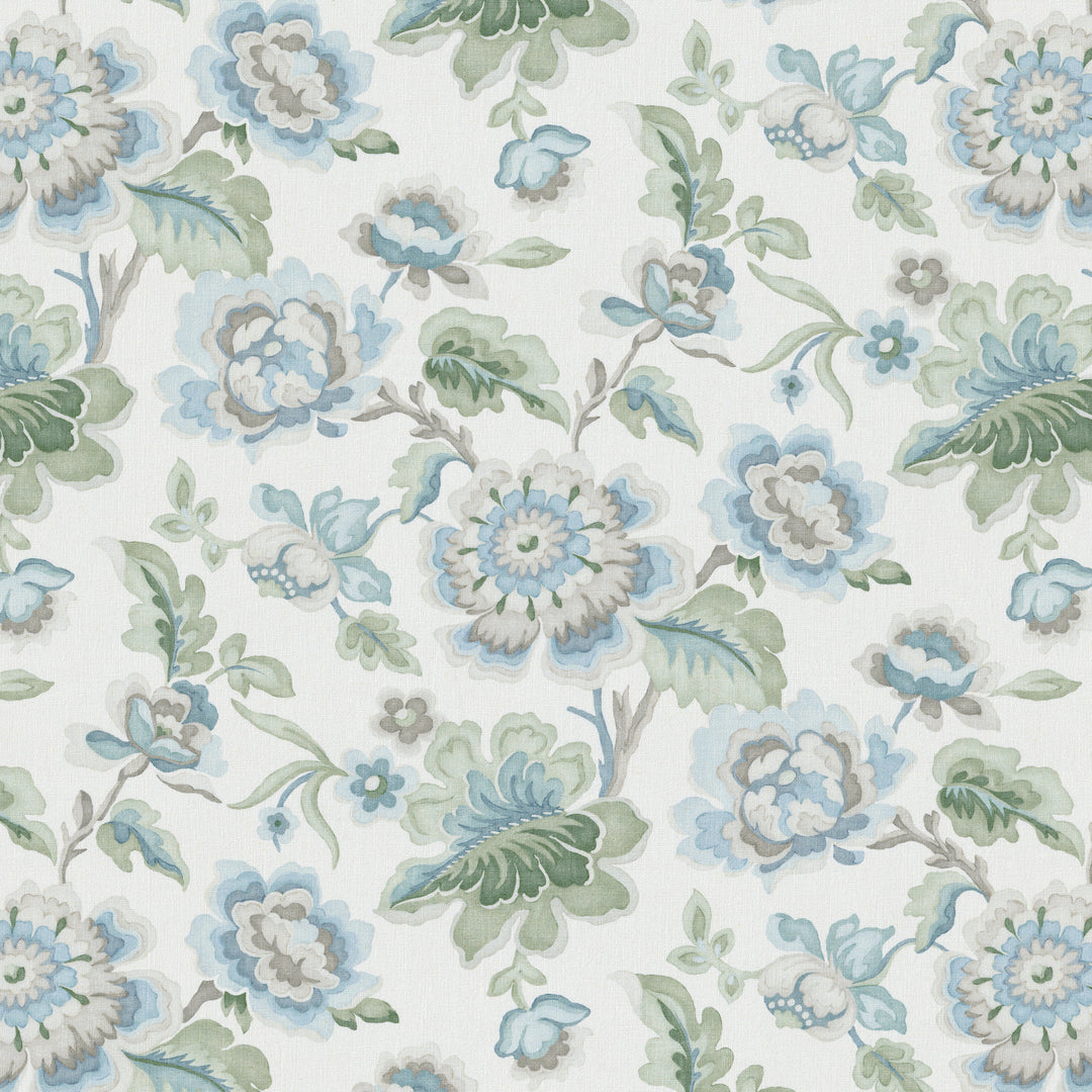 Bloomfield Print - Seamist By Lee Jofa Fabric