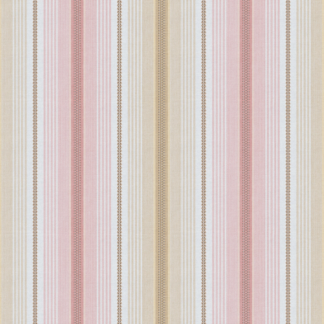 Elowen Stripe - Rose By Lee Jofa Fabric