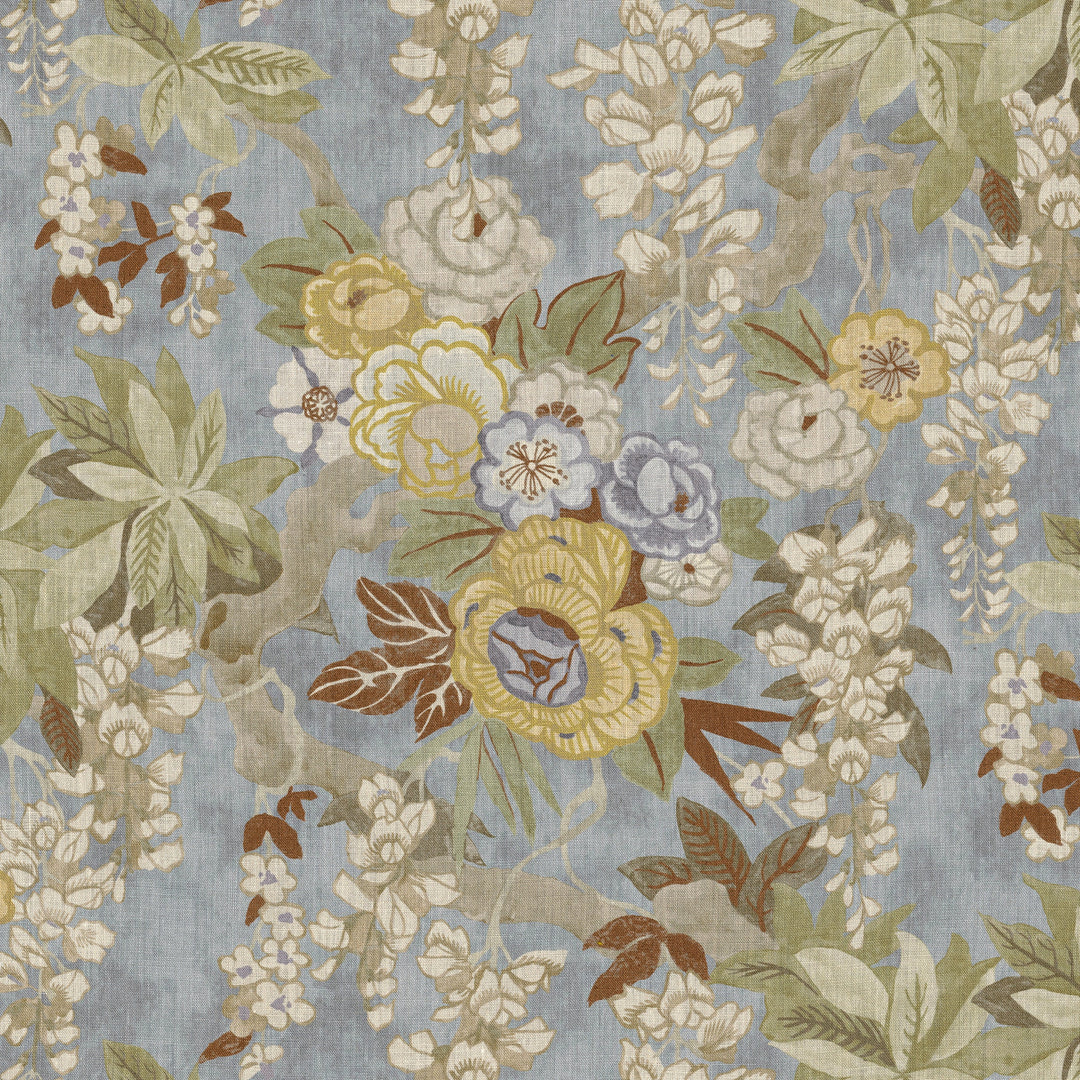 Gracie Gardens - Slate By Lee Jofa Fabric