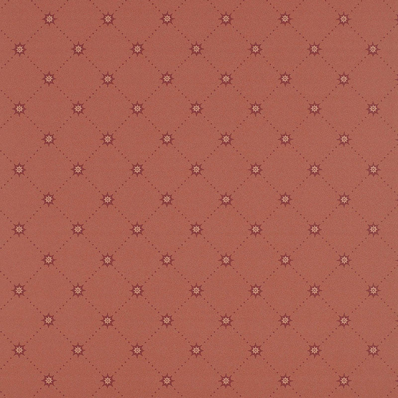 Cooper Star Red 203614 by Schumacher Wallpaper SIMPLY CHARMING Paper 0 UNITED KINGDOM </p><p>Repeat: Horizontal: 3" (8CM) and Vertical: 3" (8CM) 20.5 - Fabric Carolina -