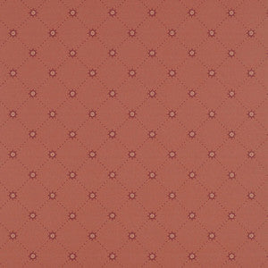 Cooper Star Red 203614 by Schumacher Wallcovering