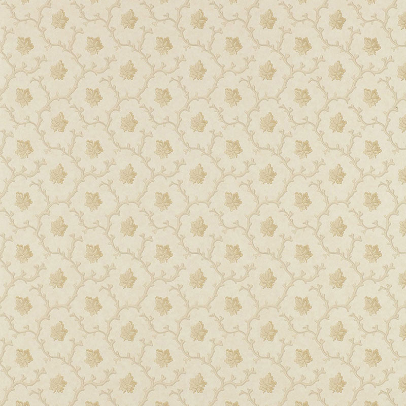 Coral Leaf Yellow 203681 by Schumacher Designer Wallpaper SIMPLY CHARMING Paper 0 UNITED KINGDOM </p><p>Repeat: Horizontal: 3 3/8" (9CM) and Vertical: 5 1/4" (13CM) 20.5 - Swanky Fabrics -