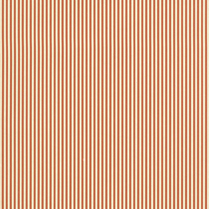 Newport Stripe Coral 203797 by Schumacher Wallcovering
