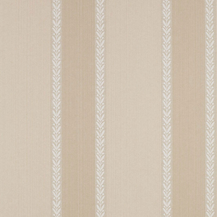 Bayberry Stripe Fawn 203860 by Schumacher Wallcovering