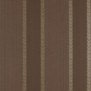 Bayberry Stripe Truffle 203864 by Schumacher Wallcovering