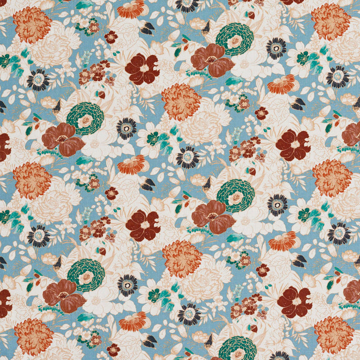 20420-03 by Charlotte Designer Fabric Prints 100% Polyester Asia Exceeds 100,000 Wyzenbeek Rubs (Heavy Duty) Horizontal: 24" x Vertical: 13" 54 Inches - Swanky Fabrics -