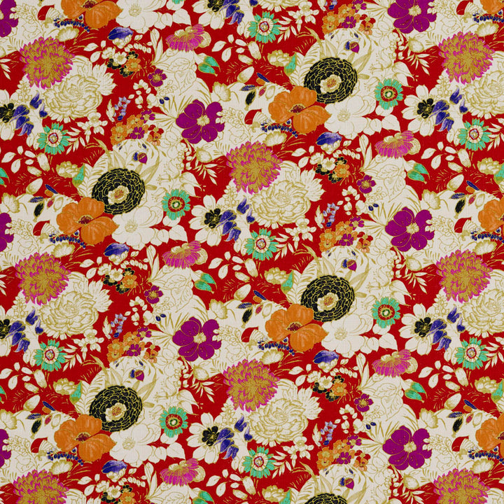 20420-04 by Charlotte Fabric Prints 100% Polyester Asia Exceeds 100,000 Wyzenbeek Rubs (Heavy Duty) Horizontal: 24" x Vertical: 13" 54 Inches - Fabric Carolina -