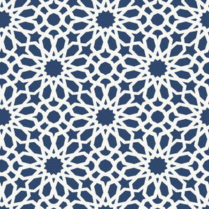 Agadir Screen Lapis 5006640 by Schumacher Wallpaper