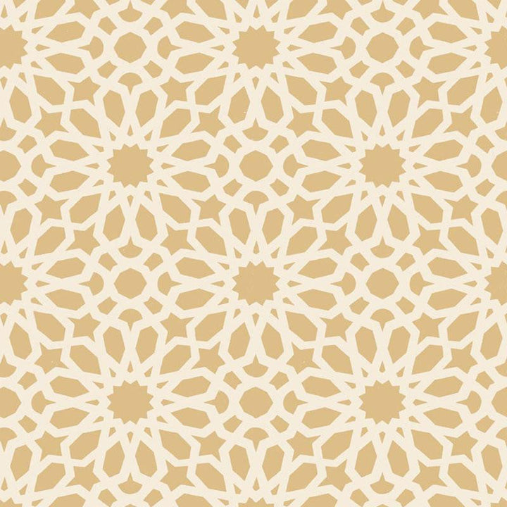 Agadir Screen Mocha 5006641 by Schumacher Designer Wallpaper Ottoman Chic 13.5" - Swanky Fabrics -