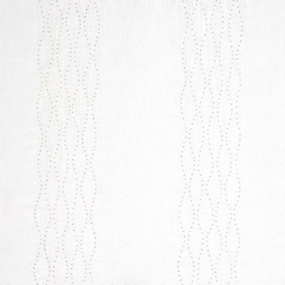 Bella Embroidered Sheer Ivory 67990 by Schumacher Fabric Essentials: Sheers & Casements 9.0" - Fabric Carolina -