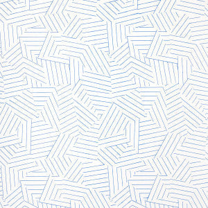 Deconstructed Stripe Cobalt 5007972 by Schumacher Wallpaper