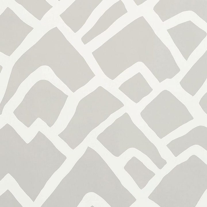 Zimba Fog 5003304 by Schumacher Wallpaper Drawn From Nature 27.0" - Fabric Carolina -