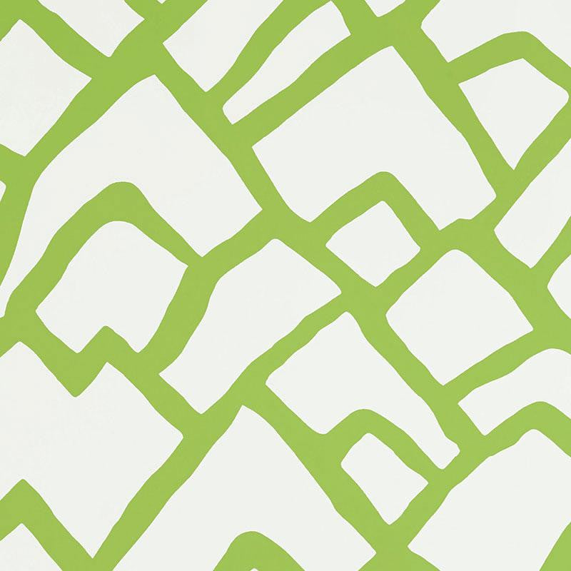Zimba Lawn 5003306 by Schumacher Wallpaper Drawn From Nature 27.0" - Fabric Carolina -