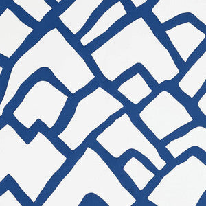 Zimba Marine 5003307 by Schumacher Wallpaper