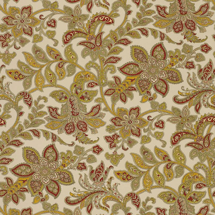Corsini Paisley Patina 5004071 by Schumacher Wallpaper Perennial Favorites 13.5" - Fabric Carolina -