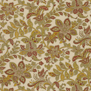 Corsini Paisley Patina 5004071 by Schumacher Wallpaper