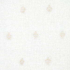 Maria Embroidery Ivory 67790 by Schumacher Fabric