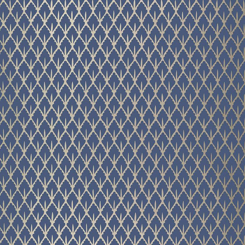 Mughal Leaf Imperial 5006672 by Schumacher Designer Wallpaper Ottoman Chic 9.0" - Swanky Fabrics -