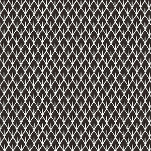 Mughal Leaf Noir 5006670 by Schumacher Wallpaper