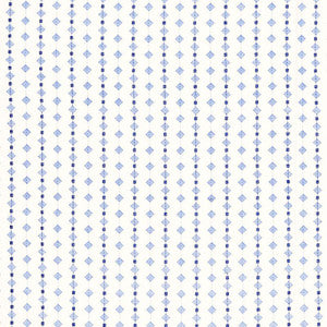 Macaroni Blueberry / Sky 66260 by Schumacher Fabric