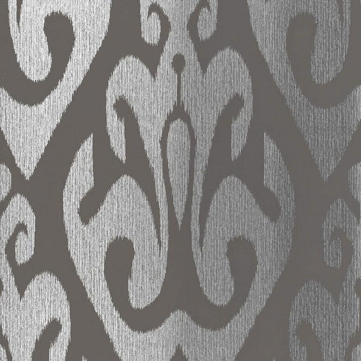 Tokat Graphite 5005982 by Schumacher Wallpaper Byzantium 10.25" - Fabric Carolina -