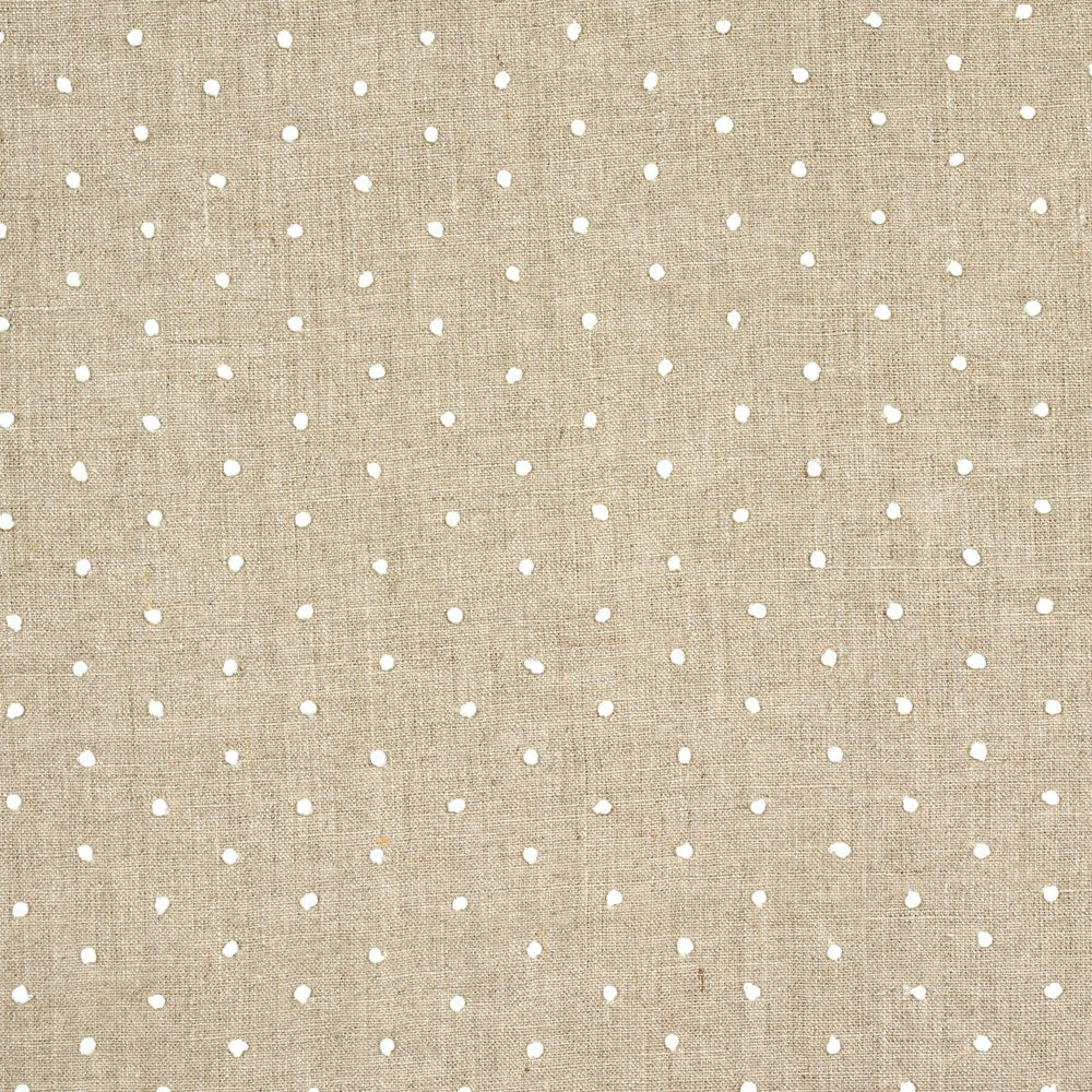Pebble Embroidery Linen 67980 by Schumacher Fabric Au Naturel - Fabric Carolina -