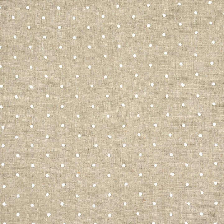 Pebble Embroidery Linen 67980 by Schumacher Fabric Au Naturel - Fabric Carolina -