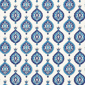 Samovar Peacock 5006680 by Schumacher Wallpaper
